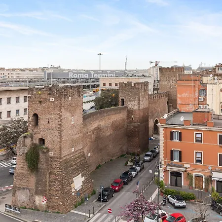 Termini Station Lightsome 3br Appartement Rome